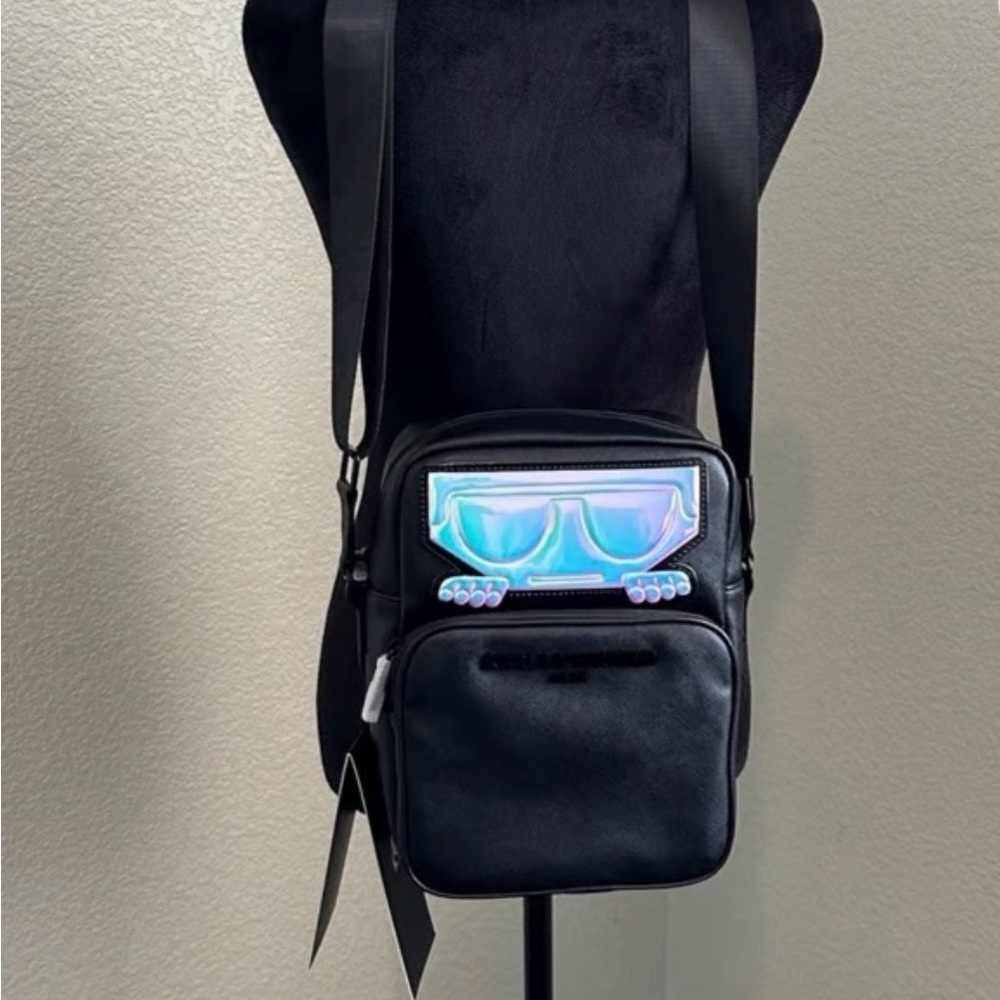 Karl Lagerfeld Paris Black Crossbody Bag